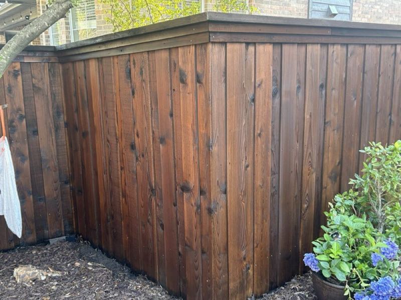 Cedar Privacy Fence in Roanoke